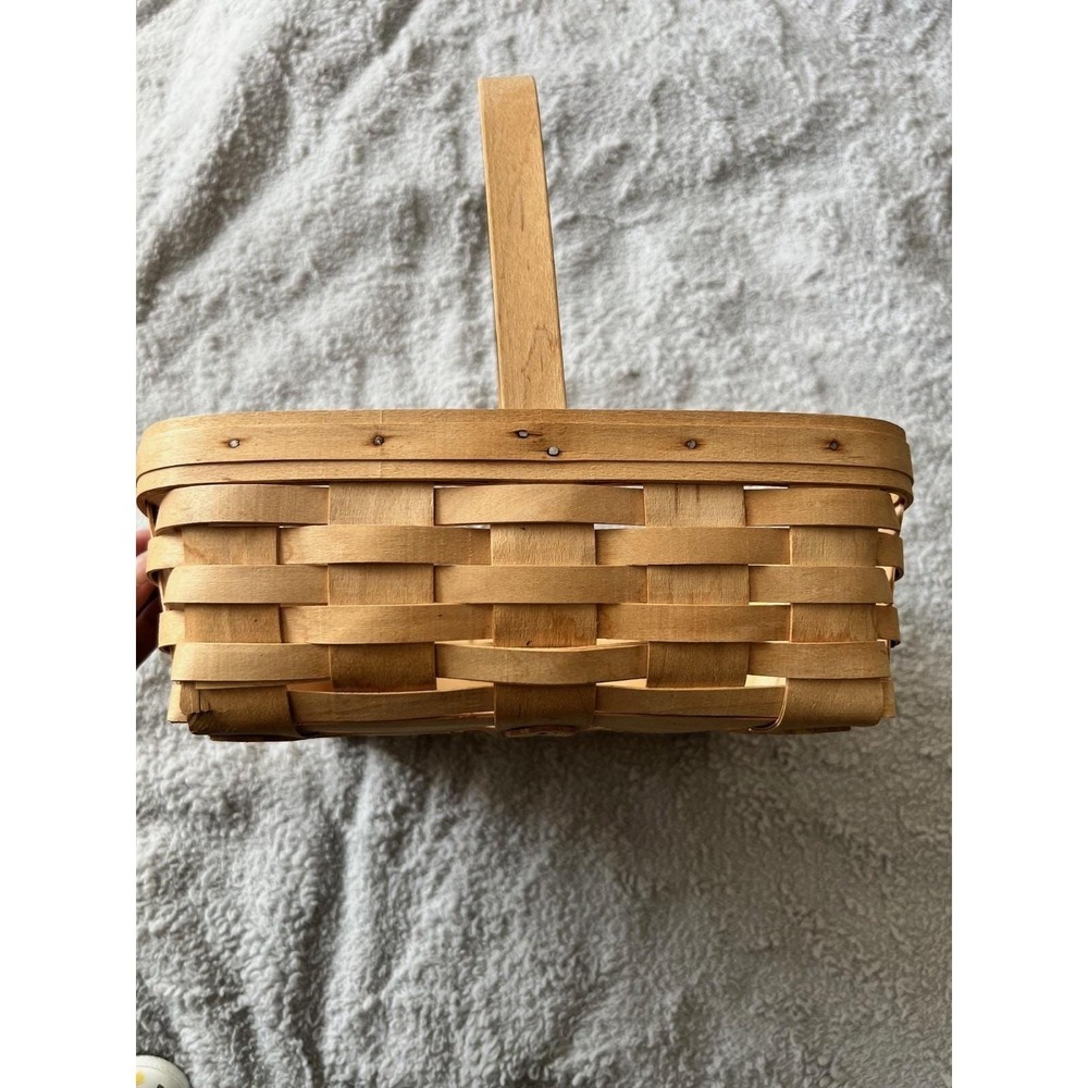 Longaberger‎ 1998 Square Pie Basket - Picture 2 of 7